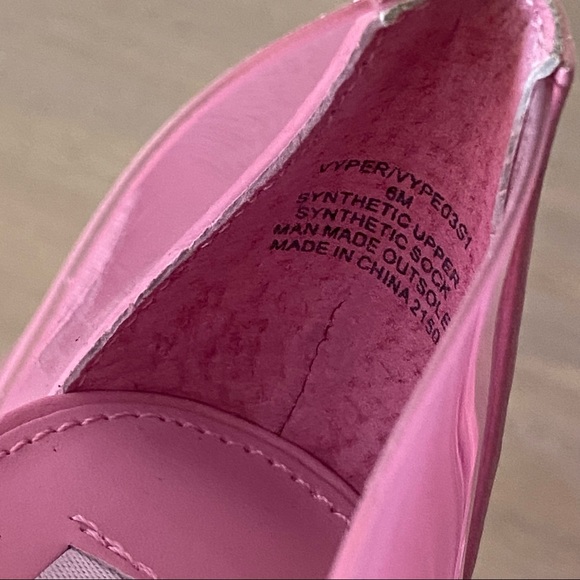 Steve Madden Vyper Dusty Pink Pointy Toe Shoes Size 6 - Picture 7 of 10